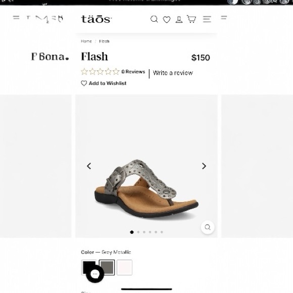 Taos Serena Studded Gems Brown
Gold Sandals Sz 11 - Picture 8 of 8